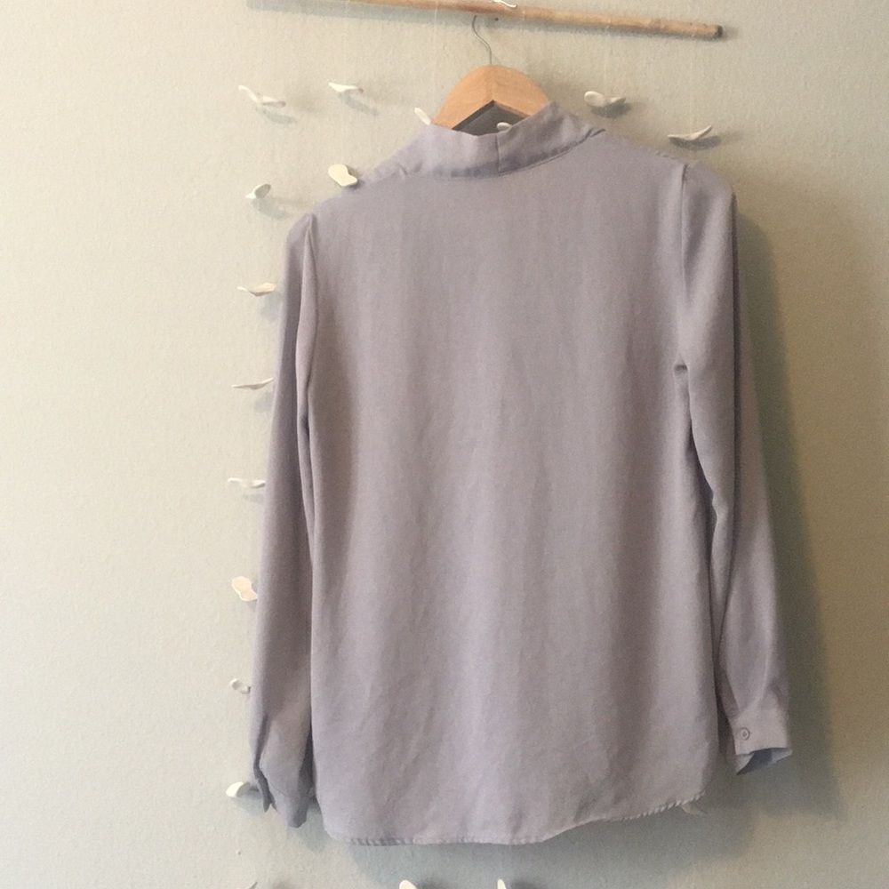 Gray  Ro&de blouse - Picture 3 of 3